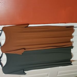 Ava & Viv T-shirt Dresses Size 1X